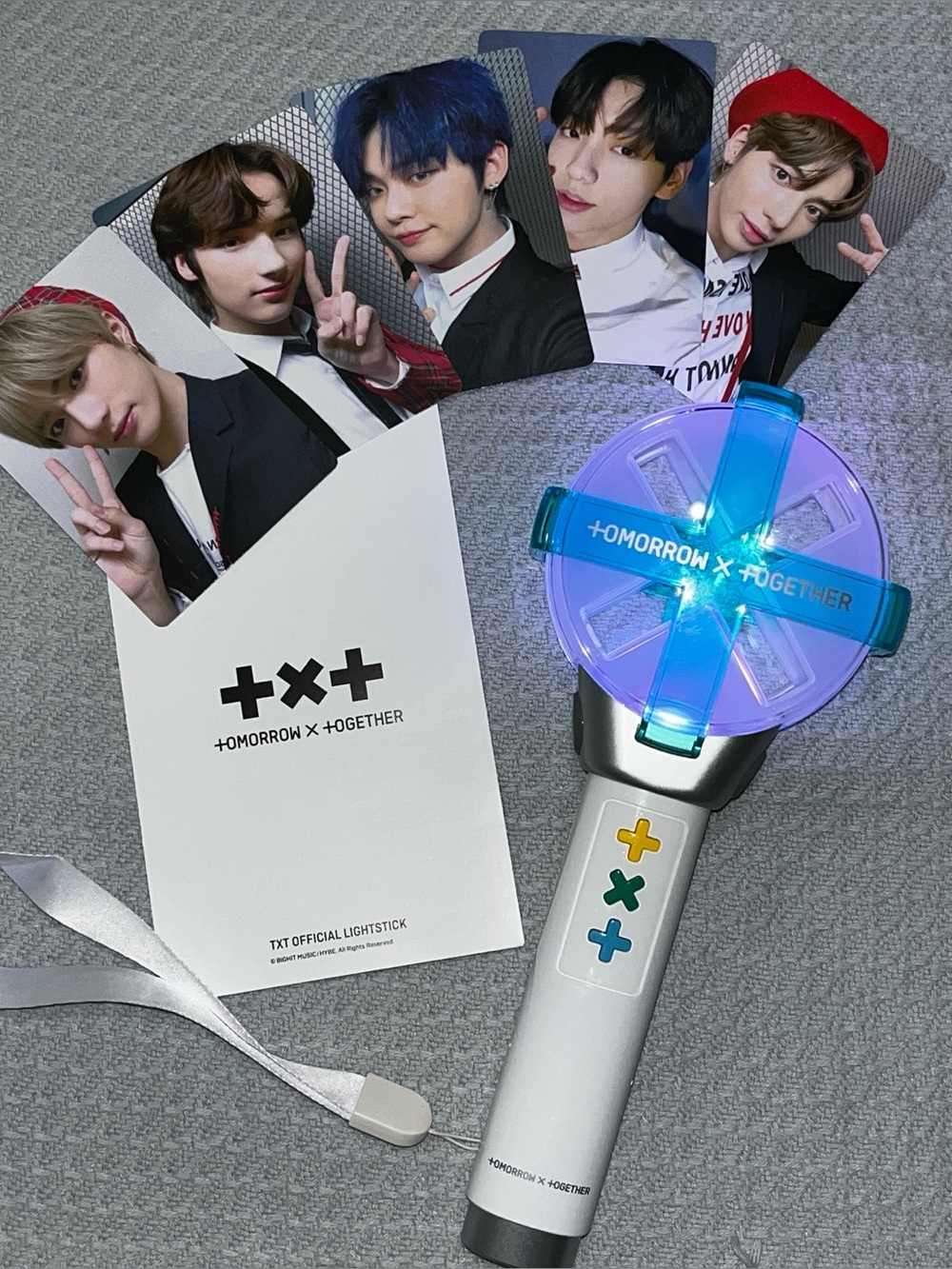 TXT Official White Lightstick (TOMORROW X TOGETHER)
